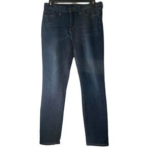 ANA Skinny Ankle Jeans navy size 6 
65% cotton 21% rayon 13% poly 1% spandex